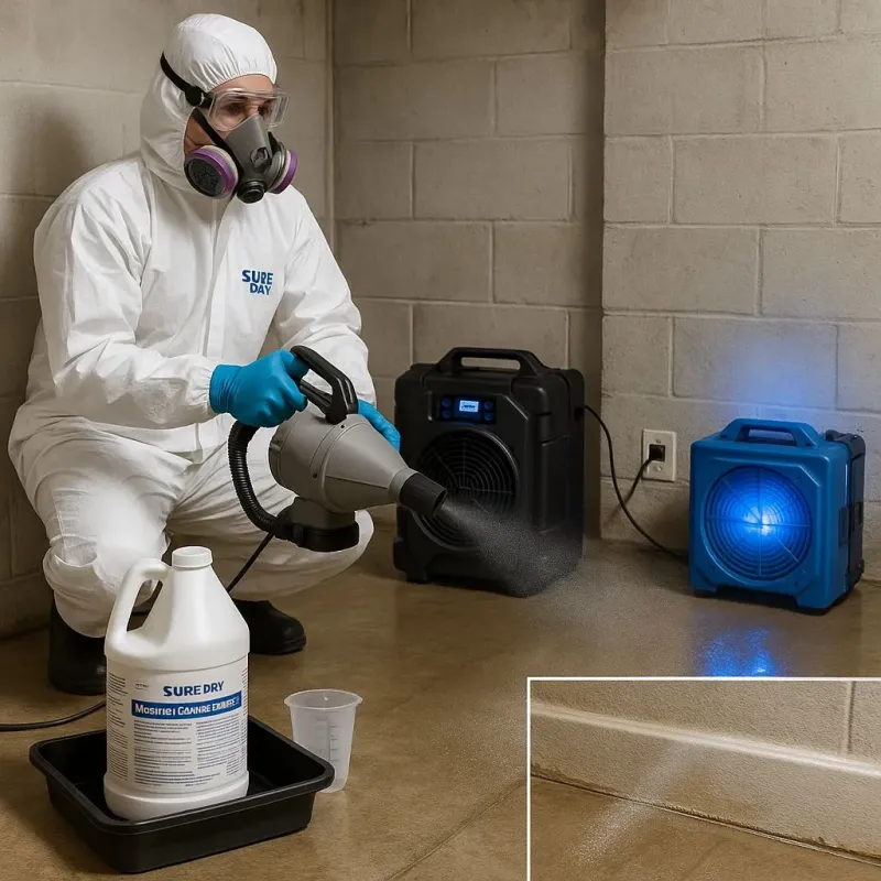 Sanitization and Odor Removal process in Heber, CA